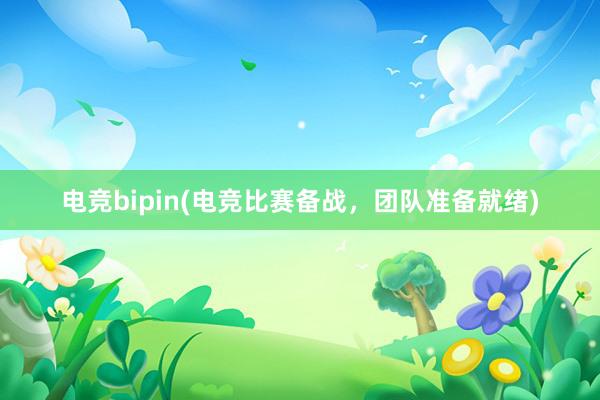 电竞bipin(电竞比赛备战，团队准备就绪)